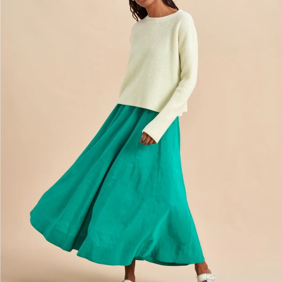 La Ligne Mini toujours sweater in the color butter light / pale yellow size XS - Picture 2 of 6